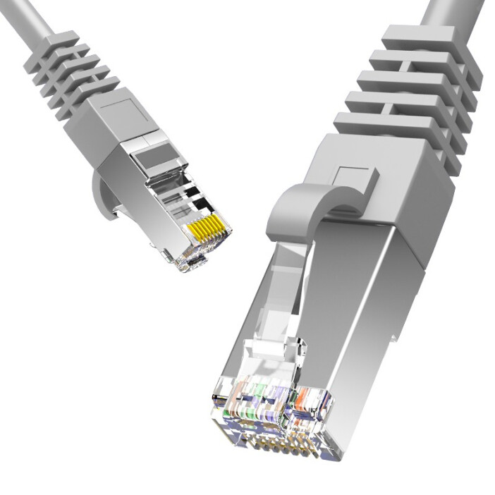 神盾卫士(SDWS)超五类网线CAT5e百兆屏蔽双绞线宽带连接线工程家装成品网络跳线20米SC5-20P